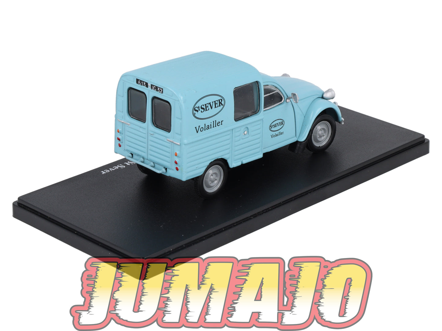2CVAP253 Voiture 1/43 ELIGOR Auto plus : CITROEN 2CV La Camionnette Du Volailler ST Sever