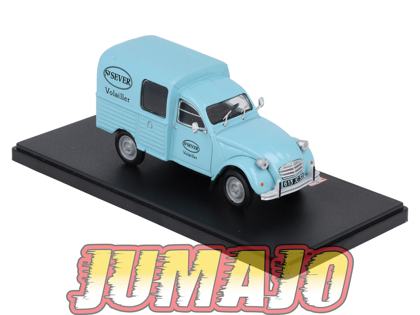 2CVAP253 Voiture 1/43 ELIGOR Auto plus : CITROEN 2CV La Camionnette Du Volailler ST Sever