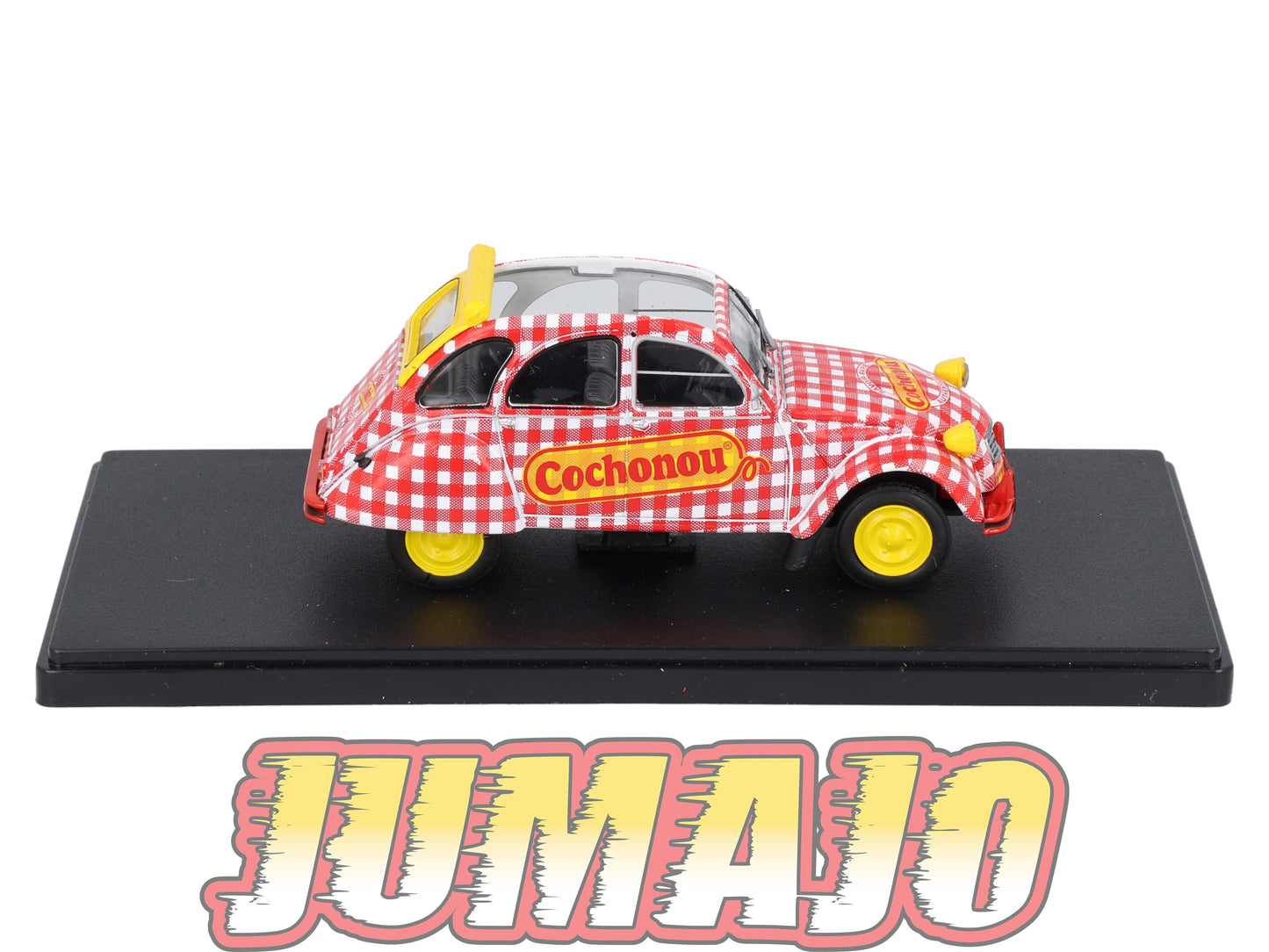 2CVAP259 Voiture 1/43 ELIGOR Auto plus : CITROEN 2CV La Berline Décapotée Cochonou