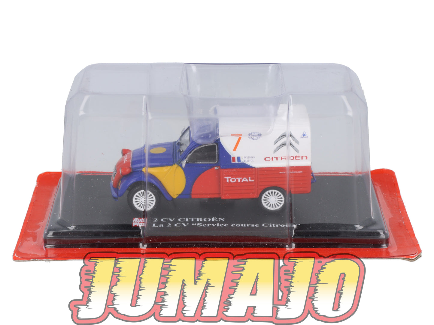 2CVAP260 Voiture 1/43 ELIGOR Auto plus : CITROEN 2CV Service Course Citroën Total