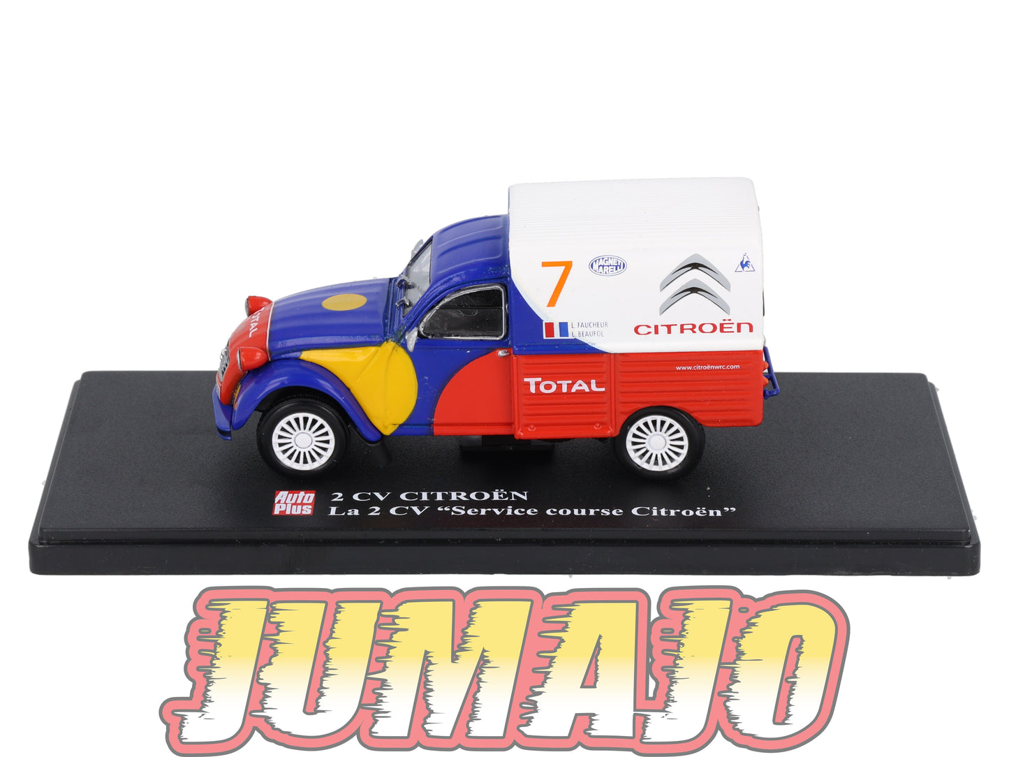 2CVAP260 Voiture 1/43 ELIGOR Auto plus : CITROEN 2CV Service Course Citroën Total