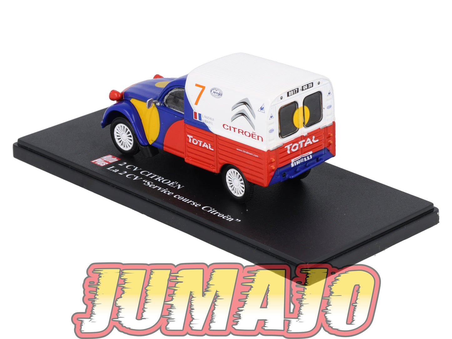 2CVAP260 Voiture 1/43 ELIGOR Auto plus : CITROEN 2CV Service Course Citroën Total
