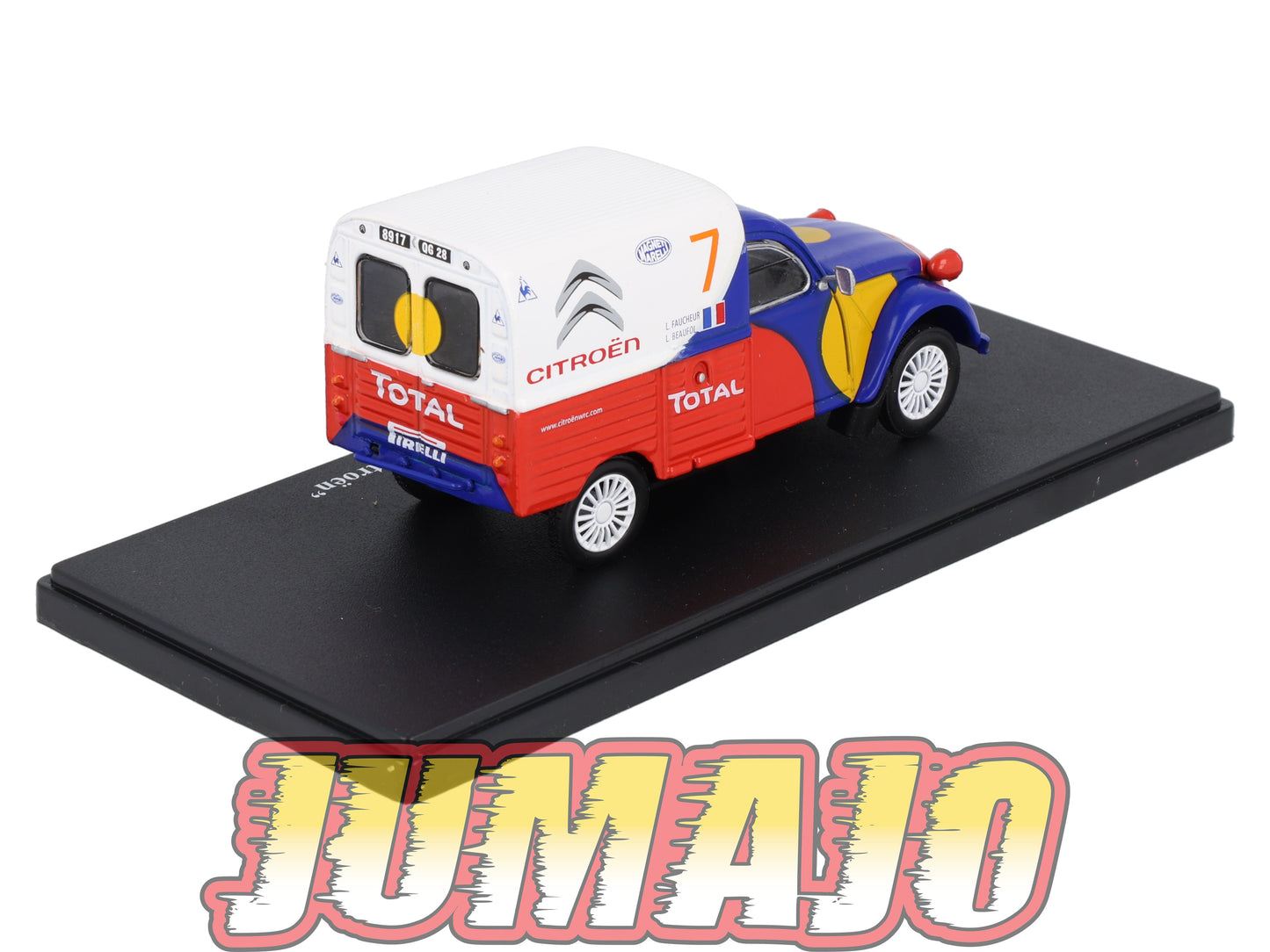 2CVAP260 Voiture 1/43 ELIGOR Auto plus : CITROEN 2CV Service Course Citroën Total