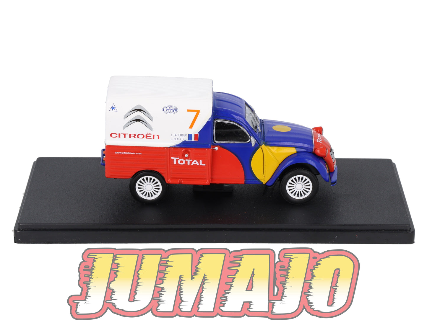 2CVAP260 Voiture 1/43 ELIGOR Auto plus : CITROEN 2CV Service Course Citroën Total