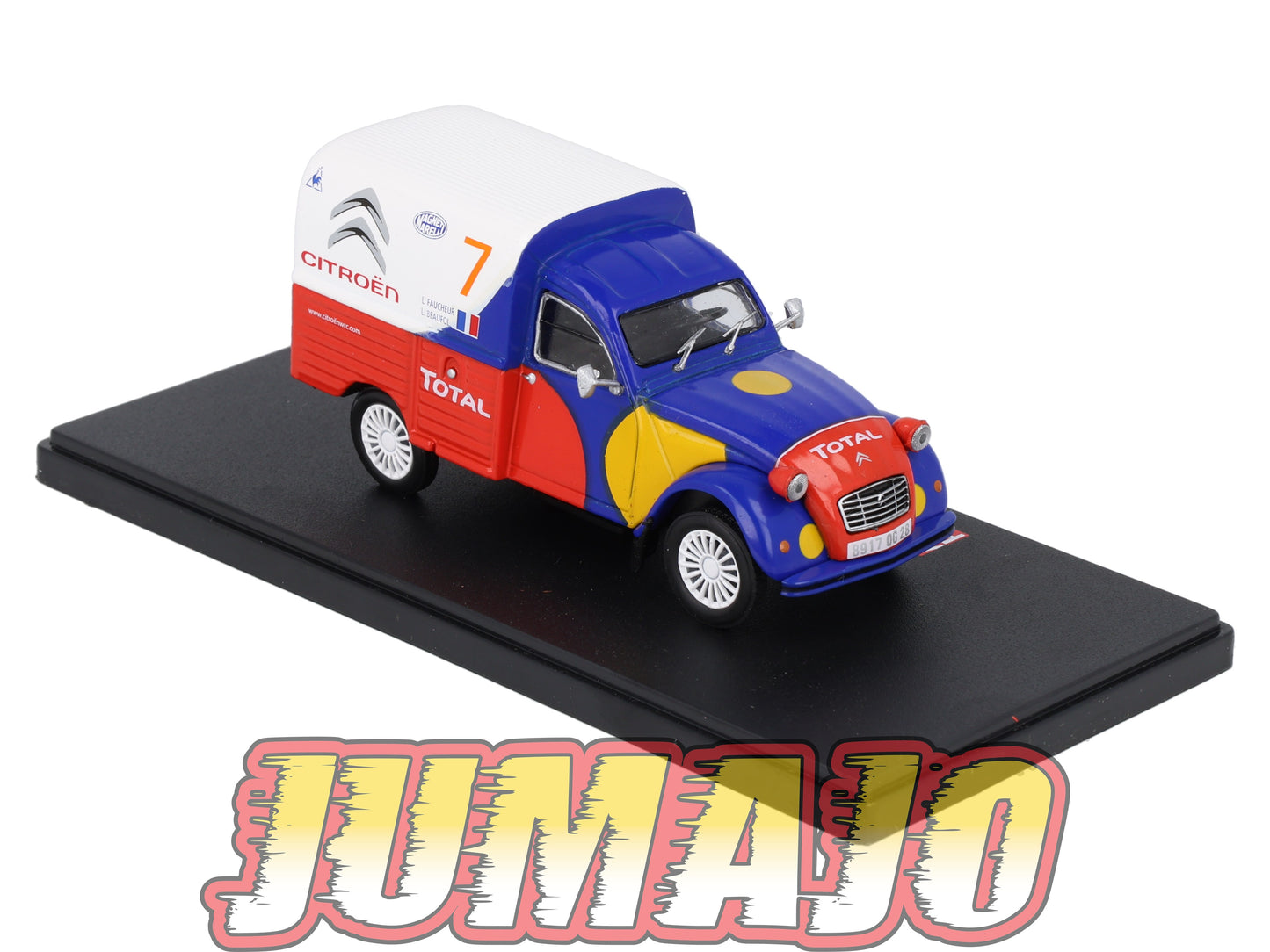 2CVAP260 Voiture 1/43 ELIGOR Auto plus : CITROEN 2CV Service Course Citroën Total