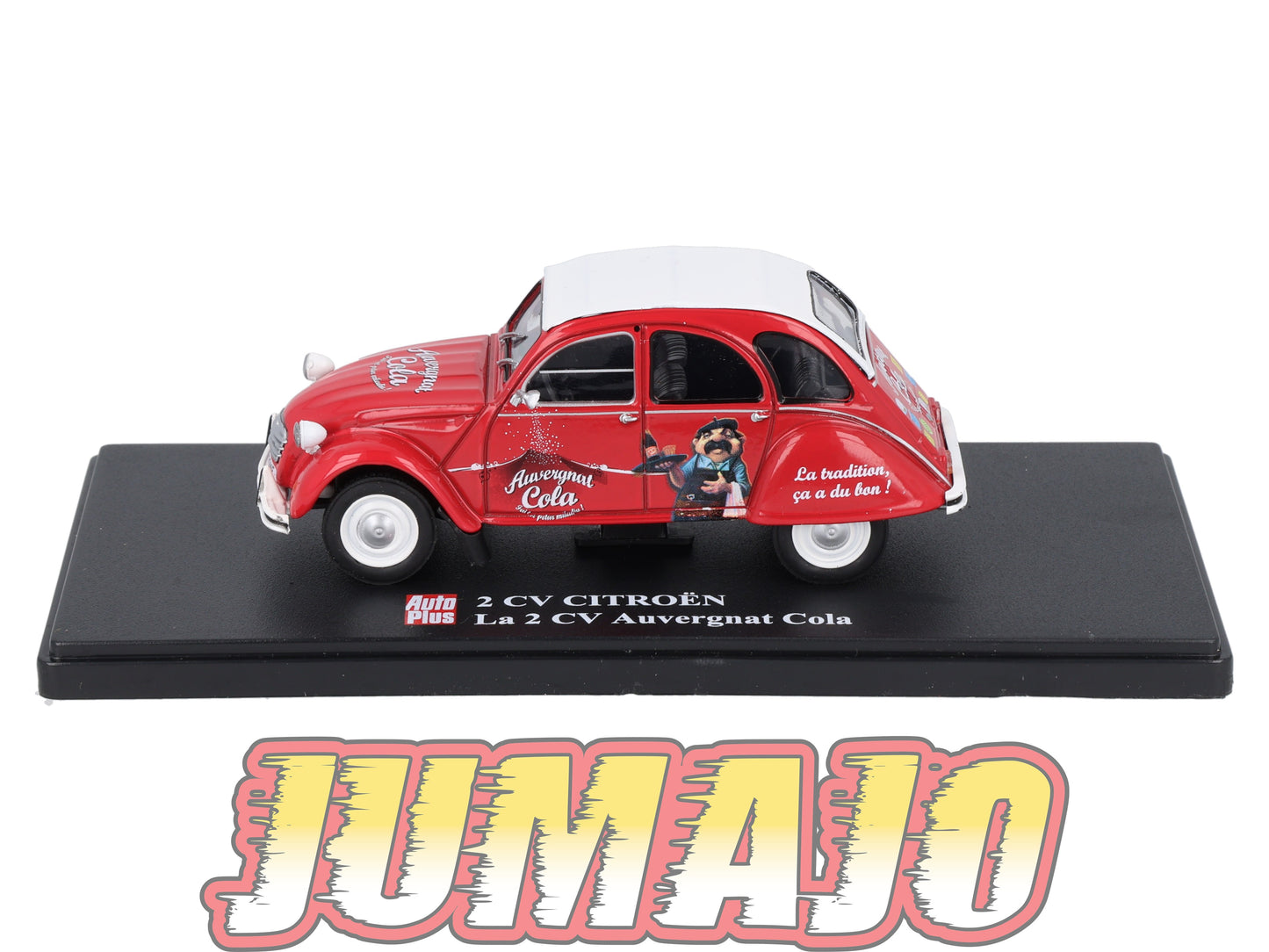 2CVAP261 Voiture 1/43 ELIGOR Auto plus : CITROEN 2CV La 2CV Auvergnat Cola