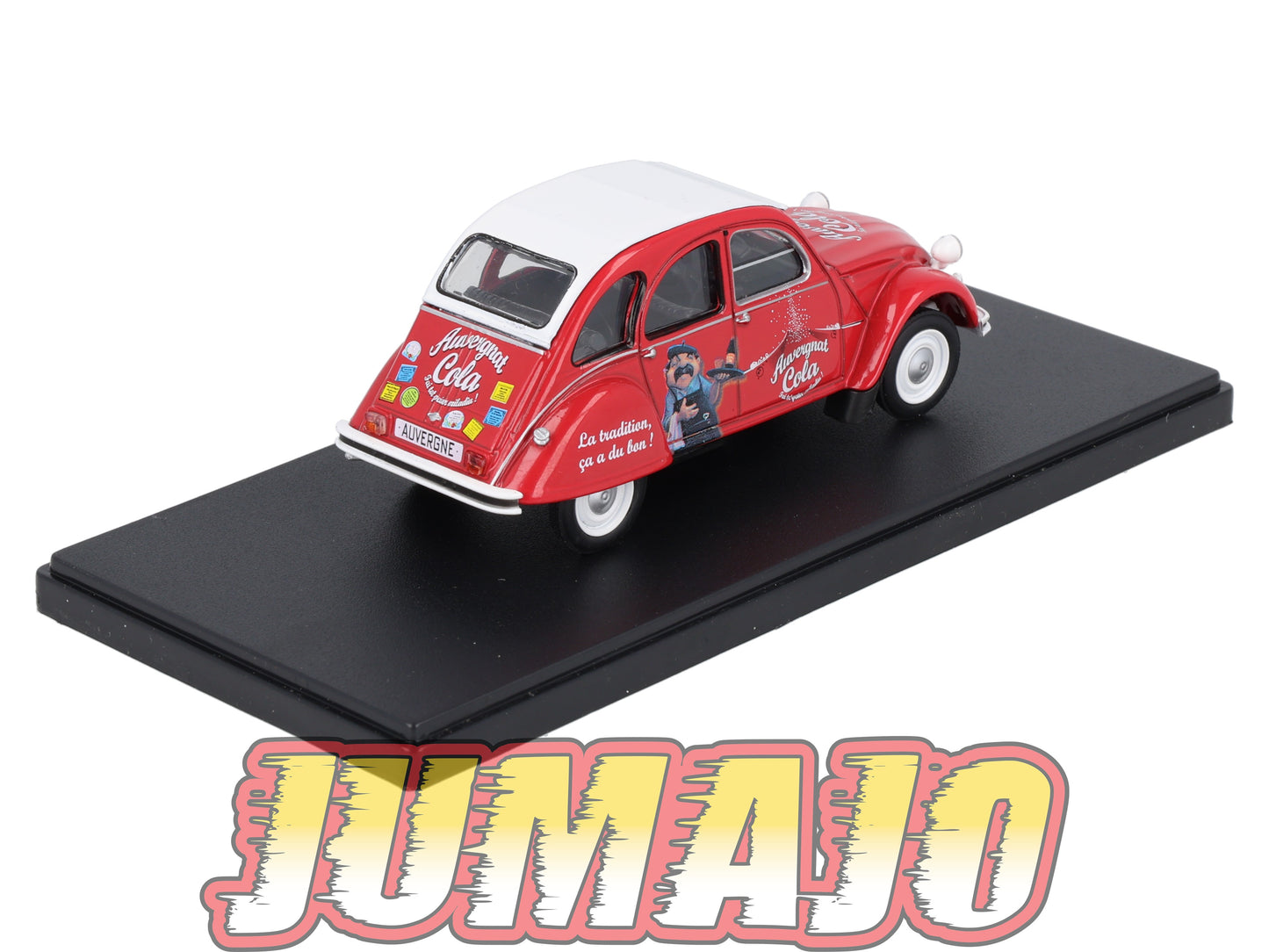 2CVAP261 Voiture 1/43 ELIGOR Auto plus : CITROEN 2CV La 2CV Auvergnat Cola