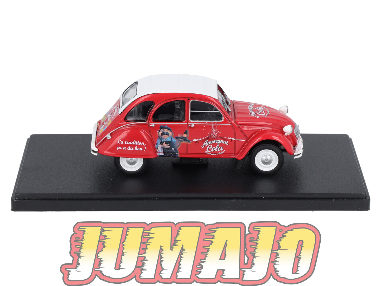 2CVAP261 Voiture 1/43 ELIGOR Auto plus : CITROEN 2CV La 2CV Auvergnat Cola