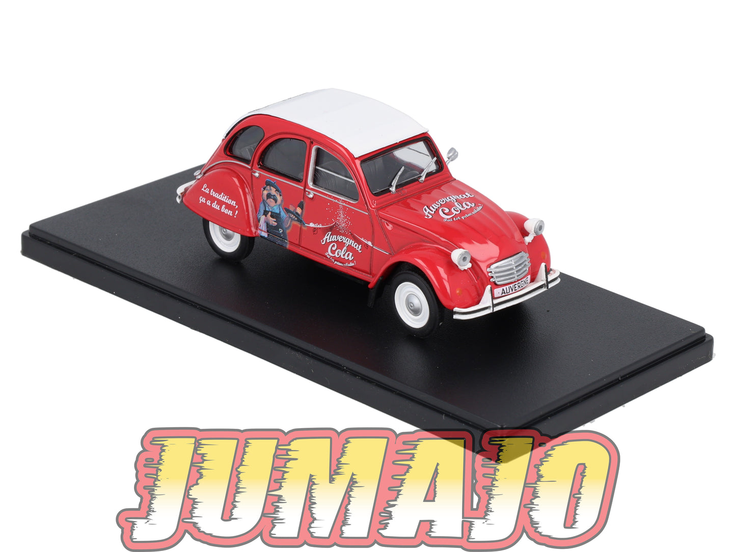 2CVAP261 Voiture 1/43 ELIGOR Auto plus : CITROEN 2CV La 2CV Auvergnat Cola