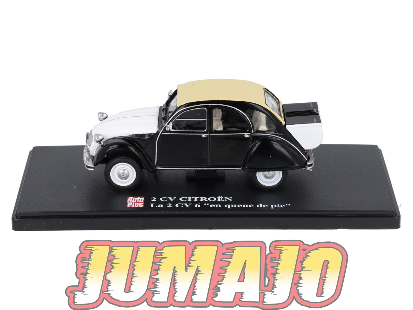 2CVAP39 Voiture 1/43 ELIGOR Auto plus : CITROEN 2CV La 2CV 6 En Queue De Pie