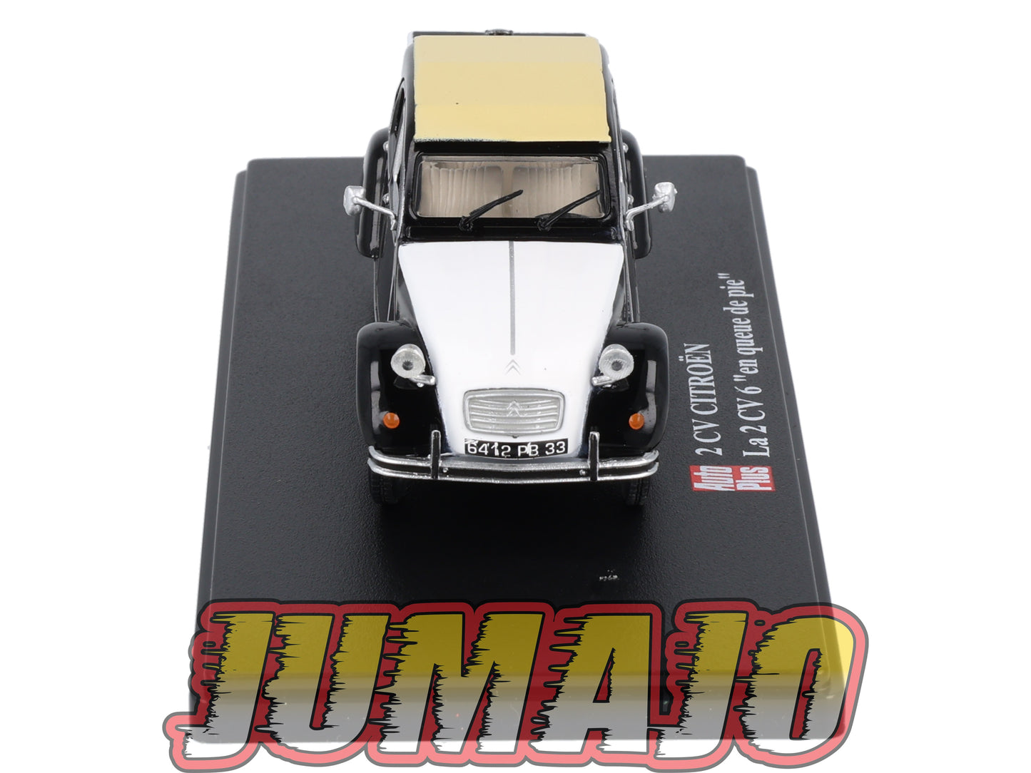 2CVAP39 Voiture 1/43 ELIGOR Auto plus : CITROEN 2CV La 2CV 6 En Queue De Pie