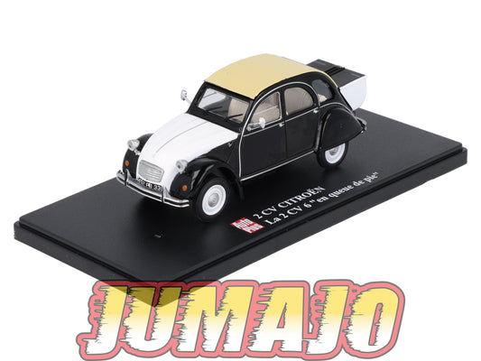 2CVAP39 Voiture 1/43 ELIGOR Auto plus : CITROEN 2CV La 2CV 6 En Queue De Pie