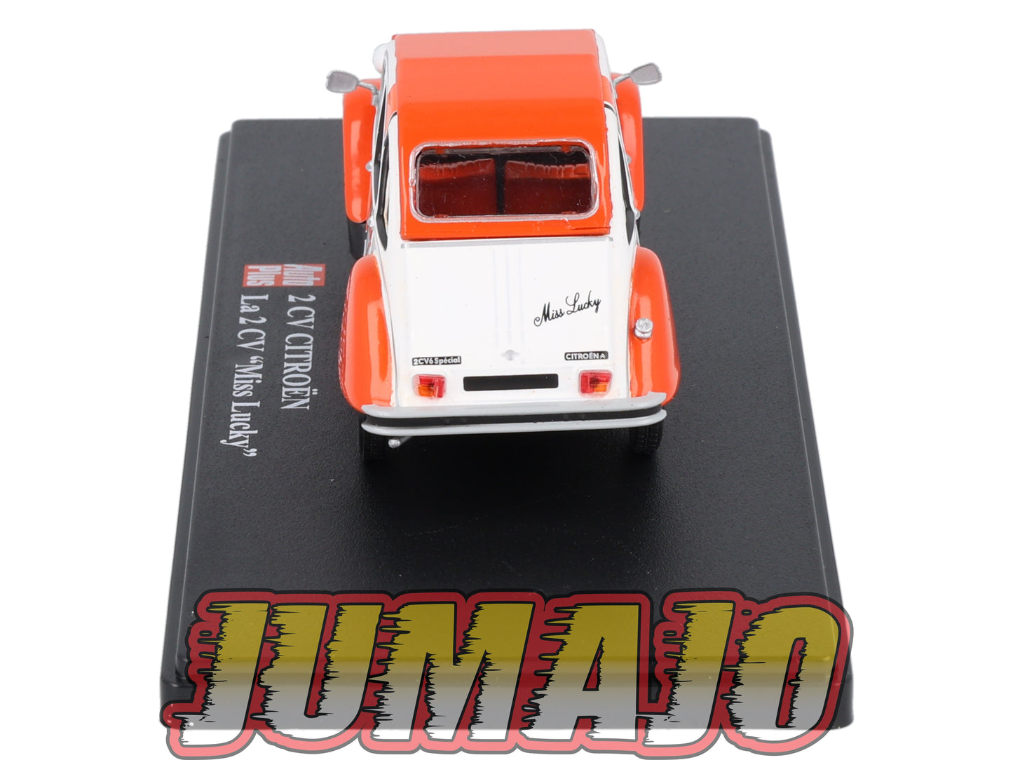 2CVAP52 Voiture 1/43 ELIGOR Auto plus : CITROEN 2CV La 2CV Miss Lucky