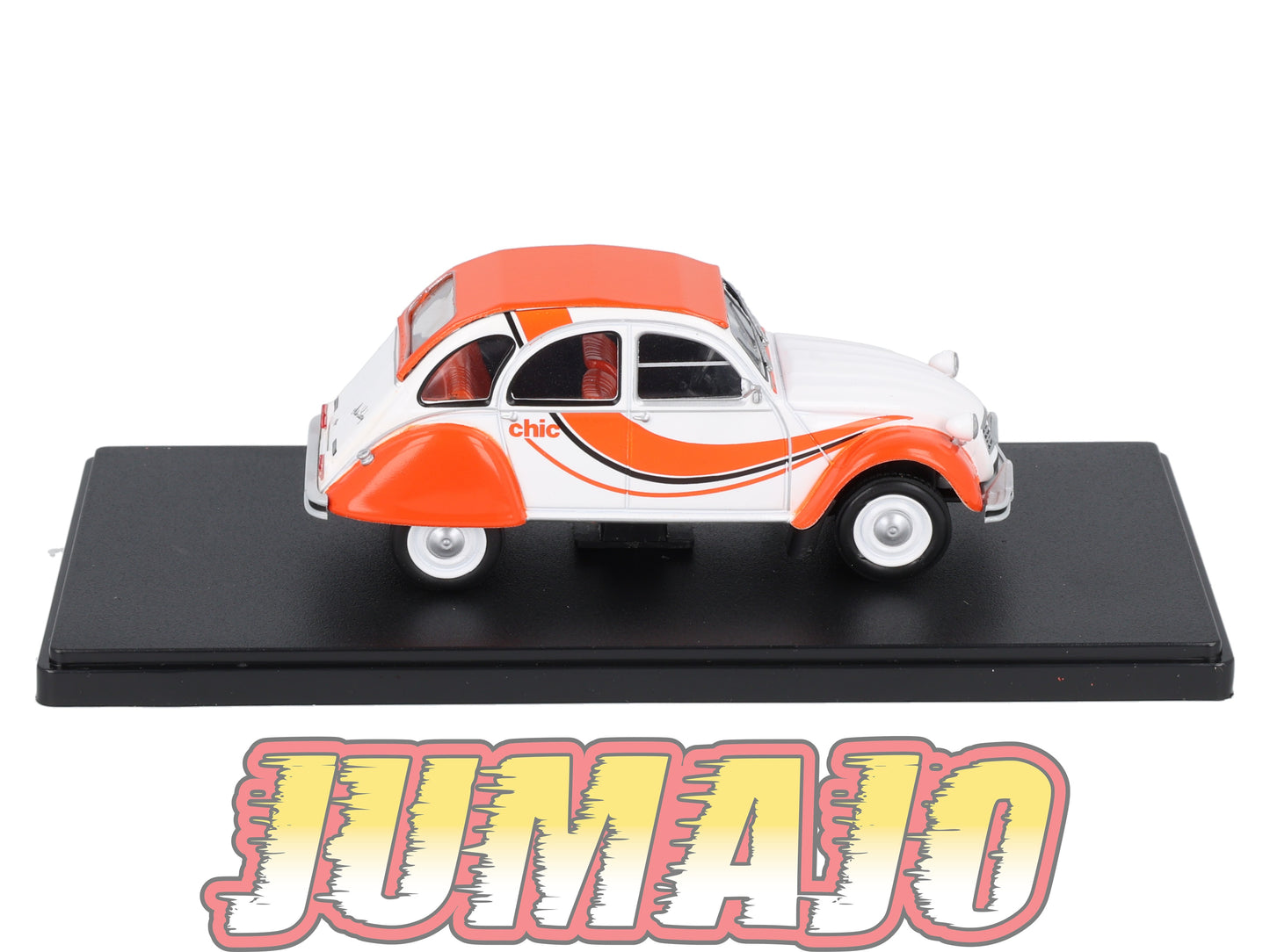 2CVAP52 Voiture 1/43 ELIGOR Auto plus : CITROEN 2CV La 2CV Miss Lucky