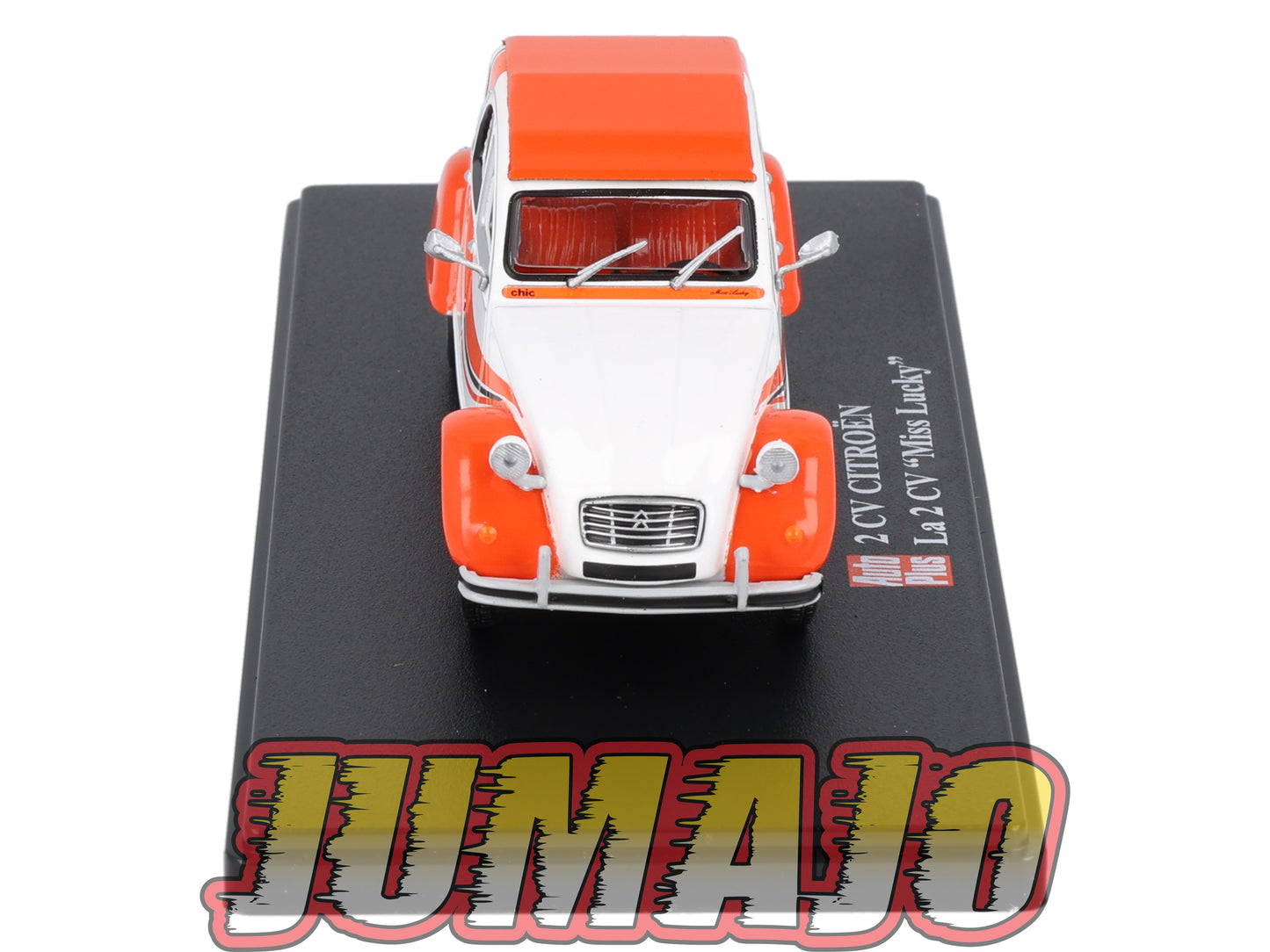 2CVAP52 Voiture 1/43 ELIGOR Auto plus : CITROEN 2CV La 2CV Miss Lucky