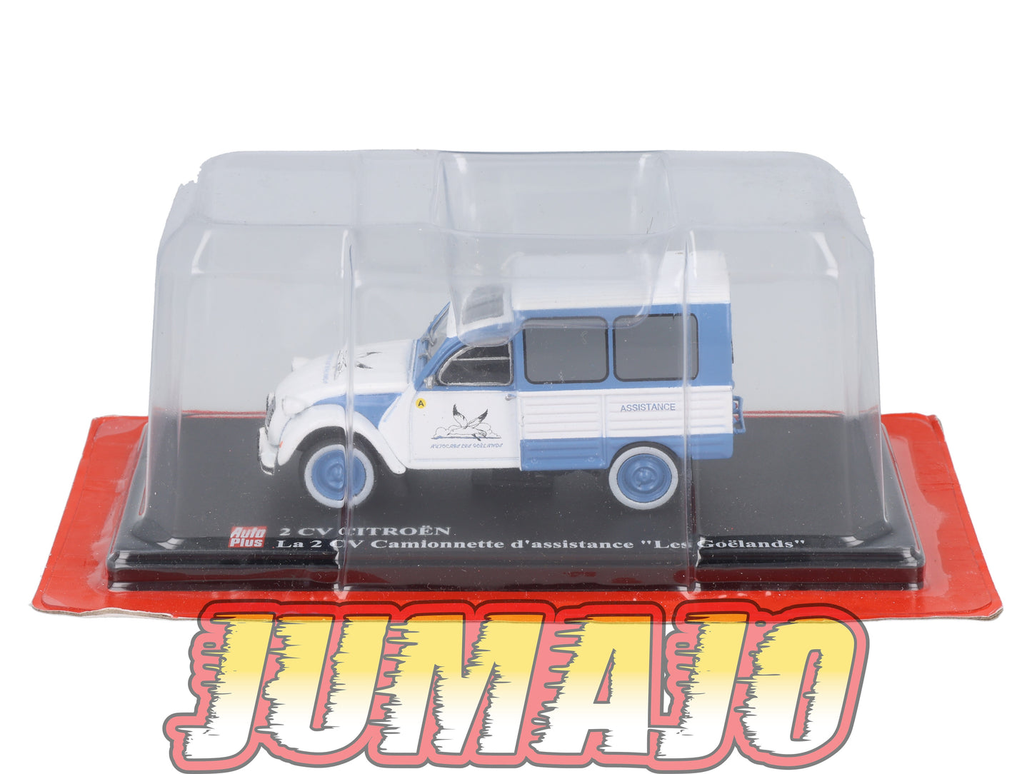 2CVAP56 Voiture 1/43 ELIGOR Auto plus : CITROEN 2CV Camionnette D'Assistance Les Goelands
