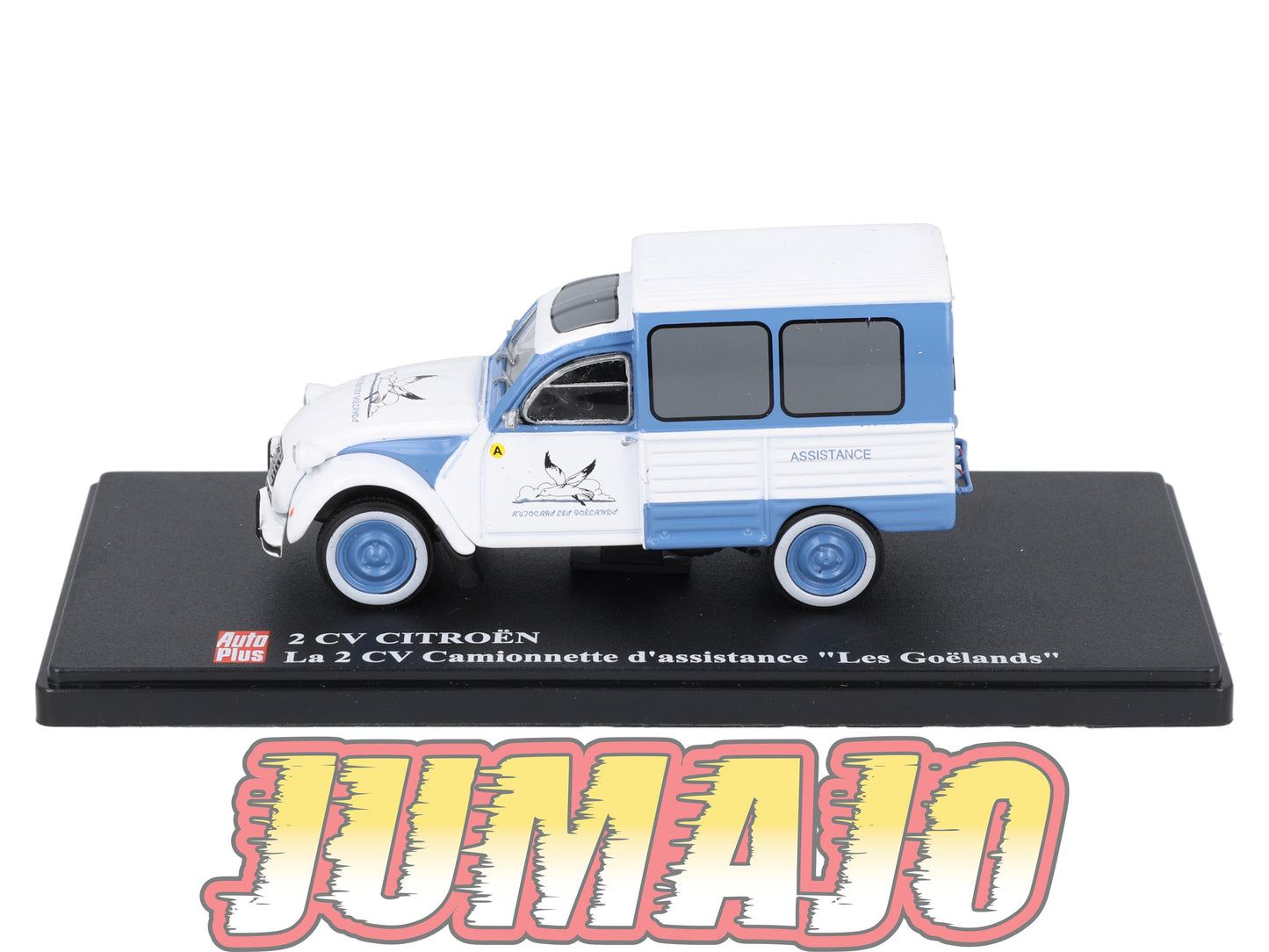 2CVAP56 Voiture 1/43 ELIGOR Auto plus : CITROEN 2CV Camionnette D'Assistance Les Goelands