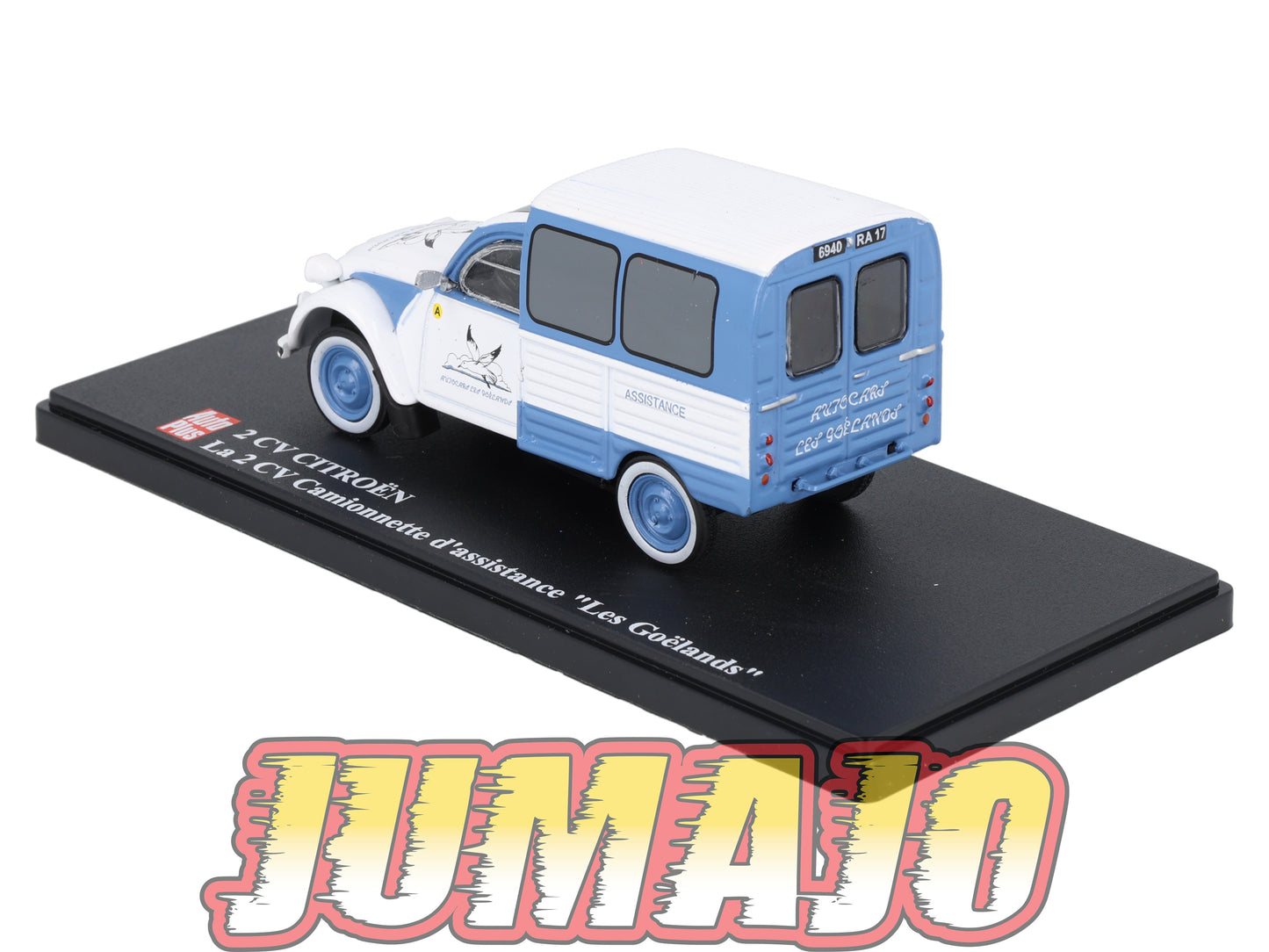 2CVAP56 Voiture 1/43 ELIGOR Auto plus : CITROEN 2CV Camionnette D'Assistance Les Goelands