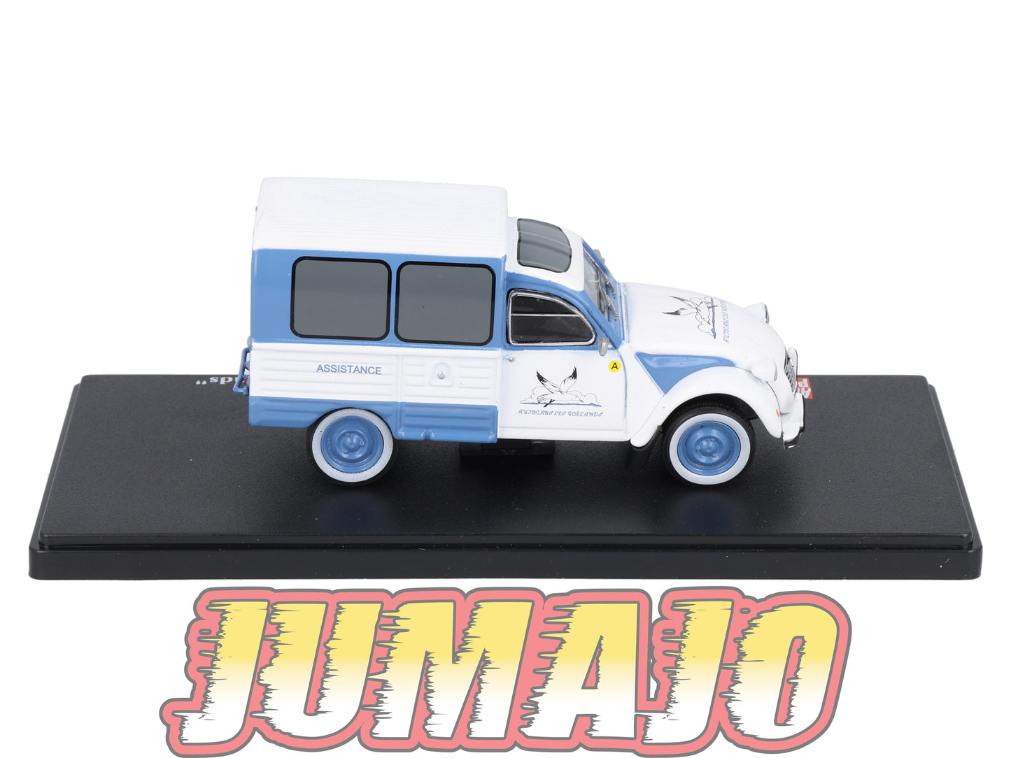 2CVAP56 Voiture 1/43 ELIGOR Auto plus : CITROEN 2CV Camionnette D'Assistance Les Goelands