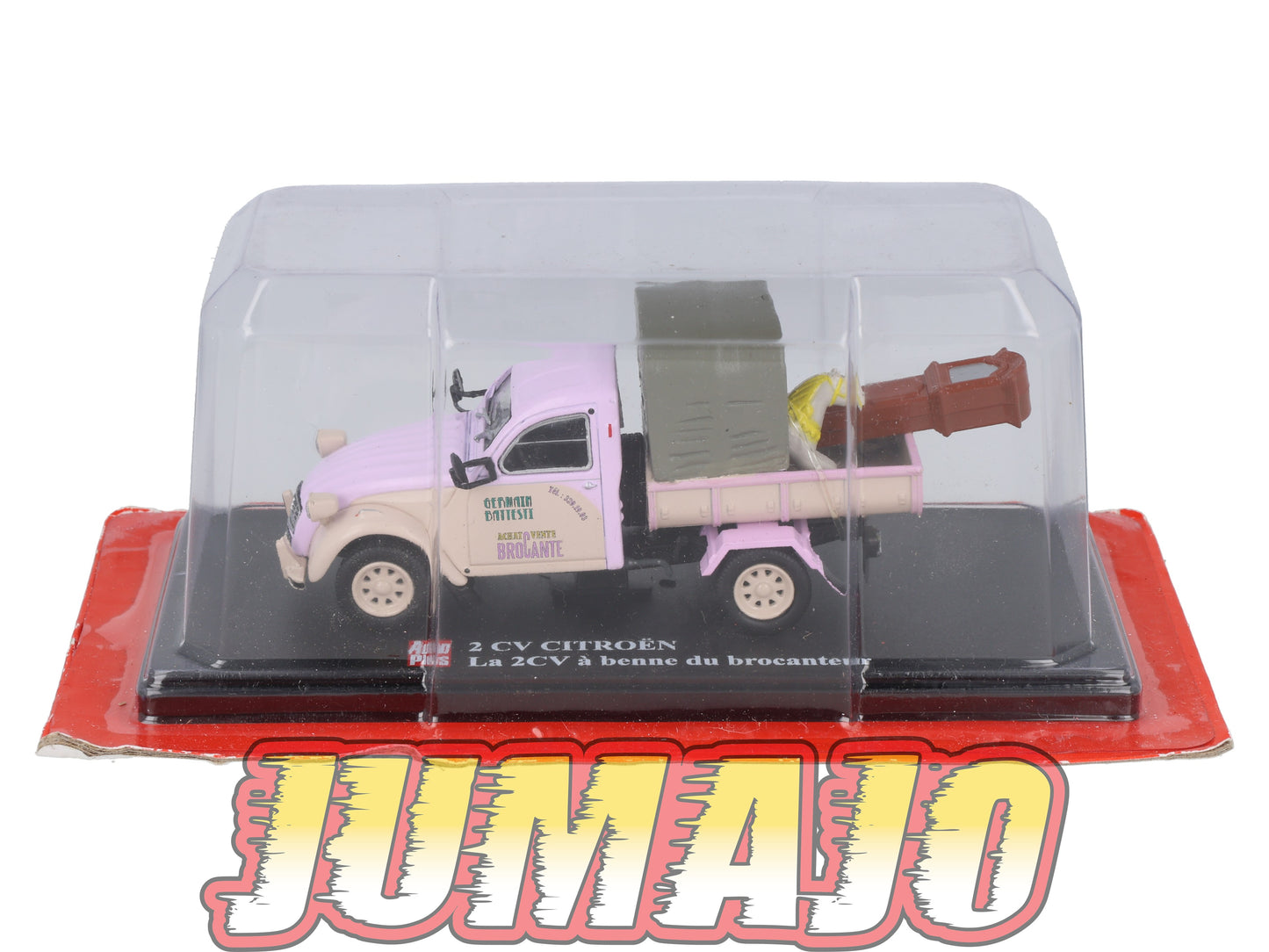 2CVAP58 Voiture 1/43 ELIGOR Auto plus : CITROEN 2CV à Benne Du Brocanteur
