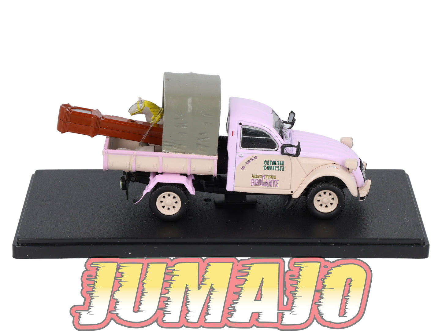 2CVAP58 Voiture 1/43 ELIGOR Auto plus : CITROEN 2CV à Benne Du Brocanteur