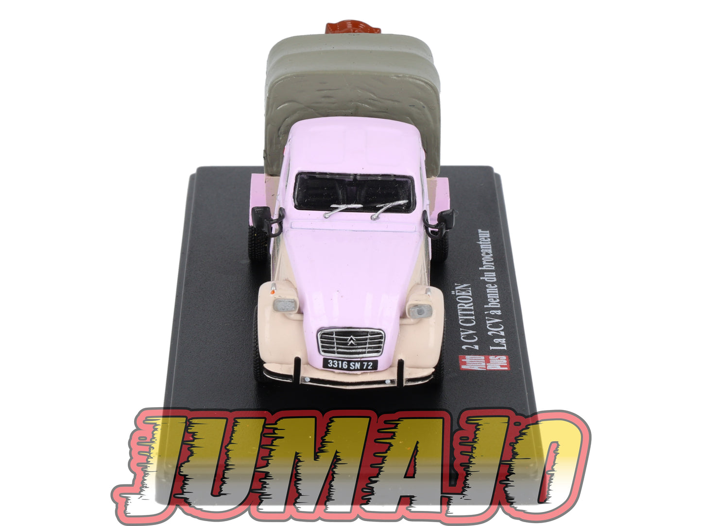 2CVAP58 Voiture 1/43 ELIGOR Auto plus : CITROEN 2CV à Benne Du Brocanteur