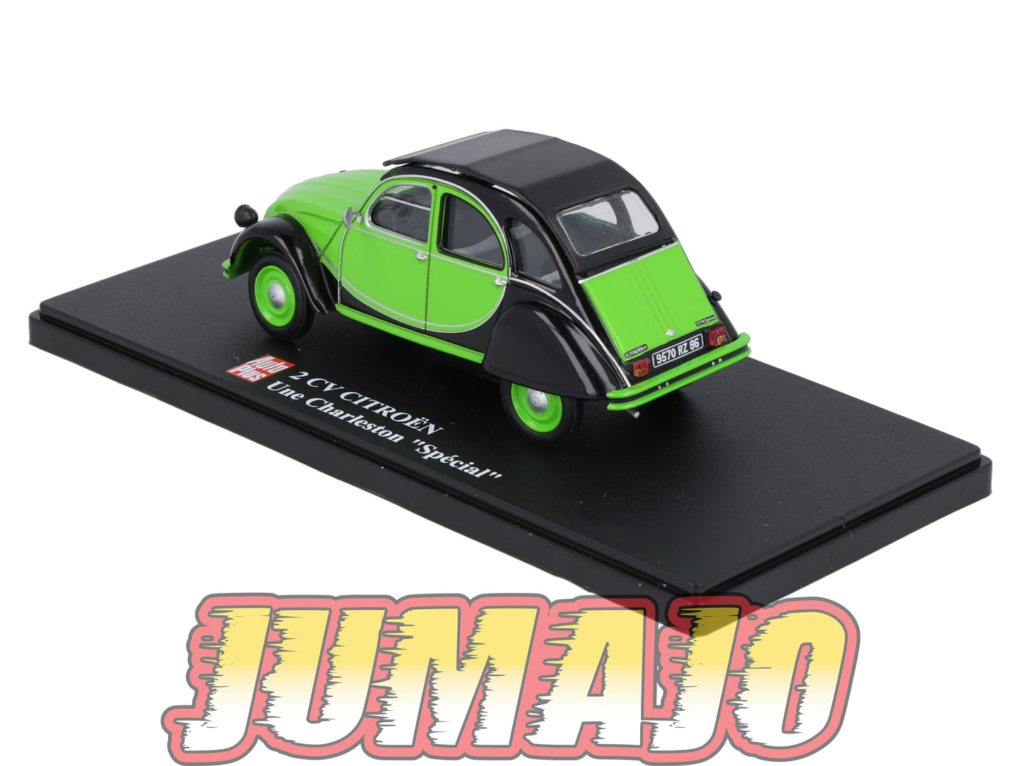 2CVAP62 voiture 1/43 ELIGOR Auto plus : CITROEN 2CV n°29 : charleston spécial