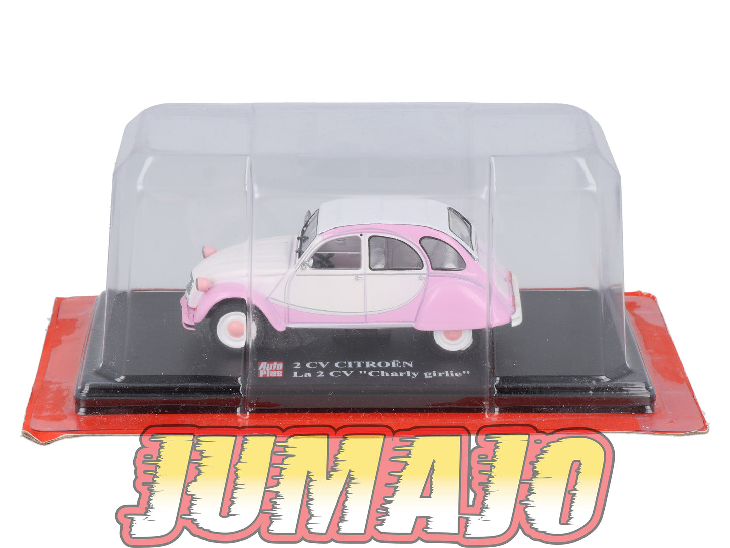 2CVAP63 Voiture 1/43 ELIGOR Auto plus : CITROEN 2CV Charly Girlie