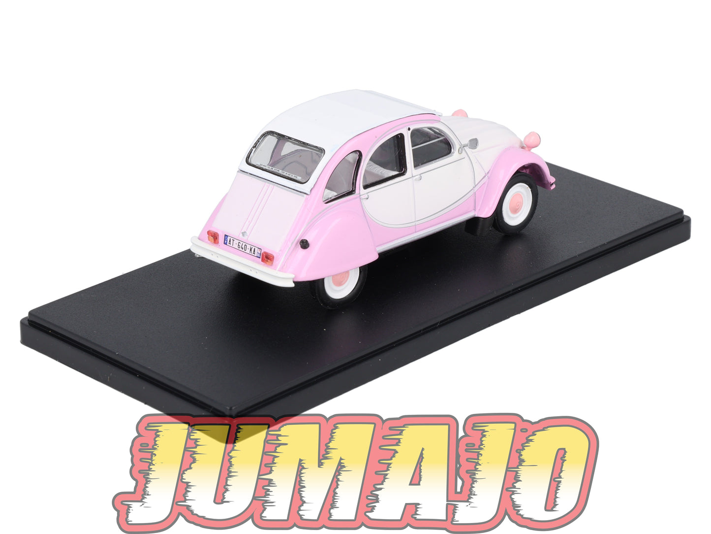 2CVAP63 Voiture 1/43 ELIGOR Auto plus : CITROEN 2CV Charly Girlie