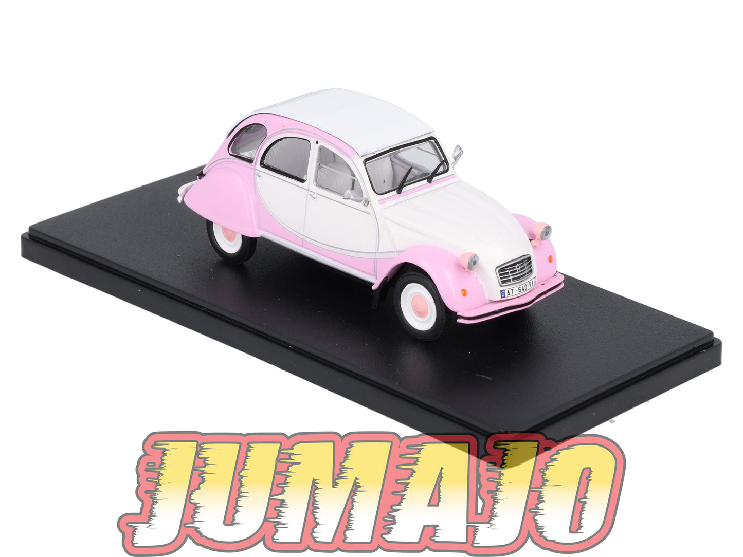 2CVAP63 Voiture 1/43 ELIGOR Auto plus : CITROEN 2CV Charly Girlie