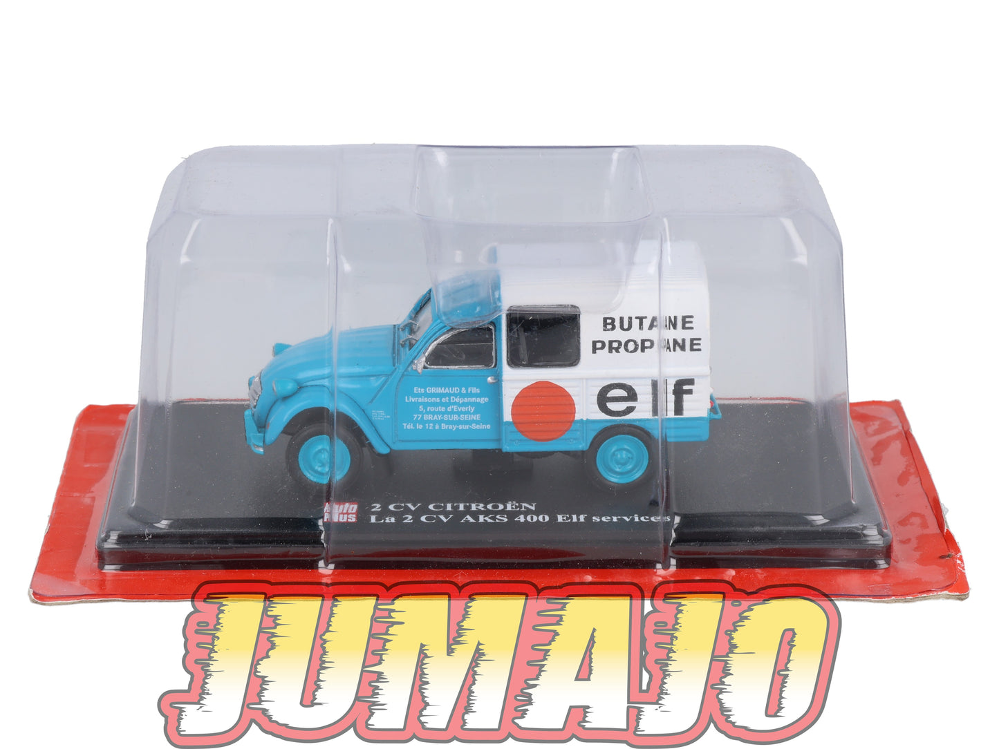 2CVAP65 Voiture 1/43 ELIGOR Auto plus : CITROEN 2CV AKS 400 Elf Services