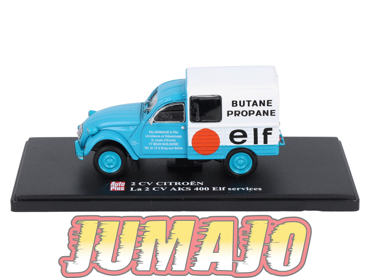 2CVAP65 Voiture 1/43 ELIGOR Auto plus : CITROEN 2CV AKS 400 Elf Services