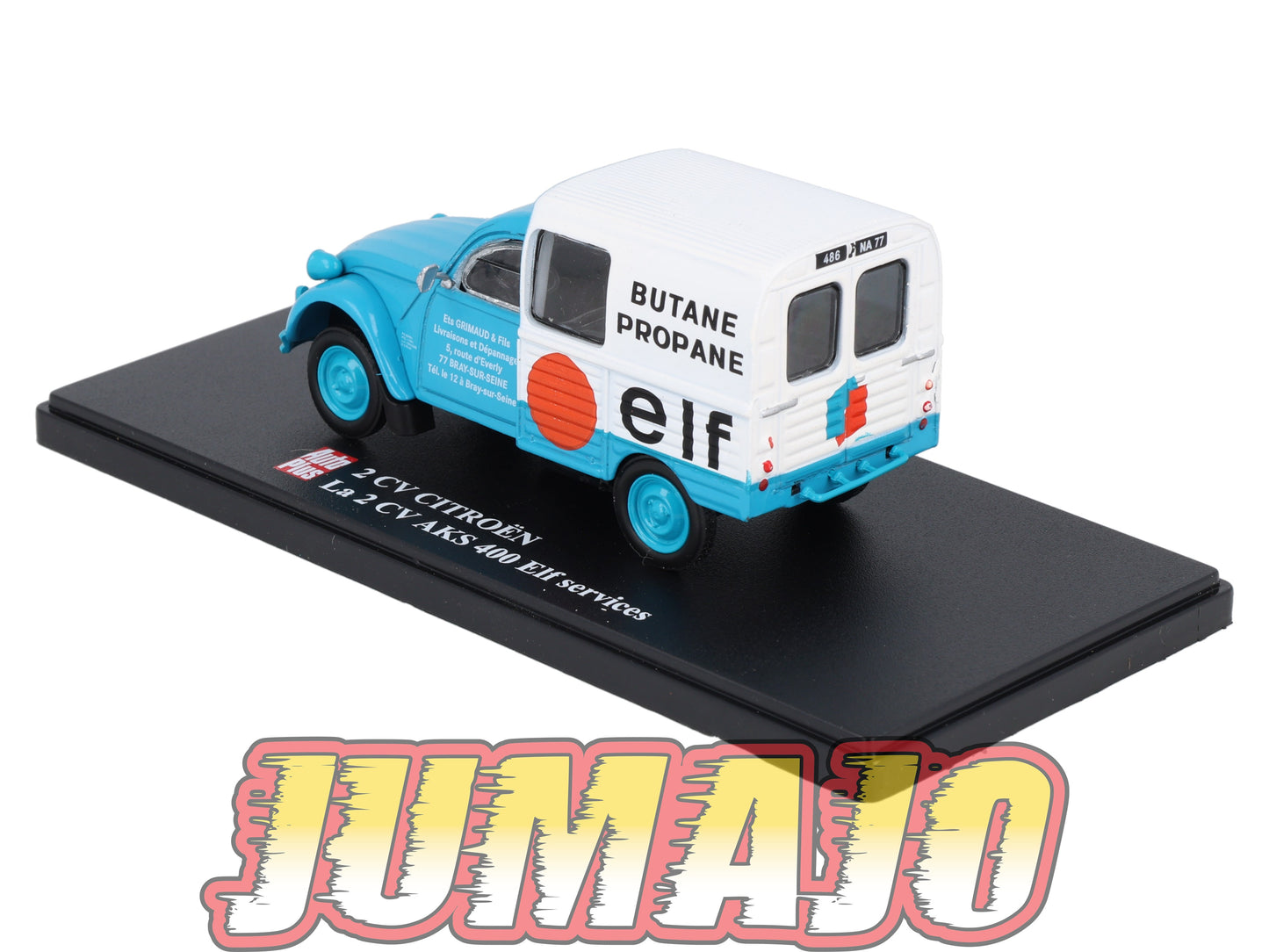 2CVAP65 Voiture 1/43 ELIGOR Auto plus : CITROEN 2CV AKS 400 Elf Services