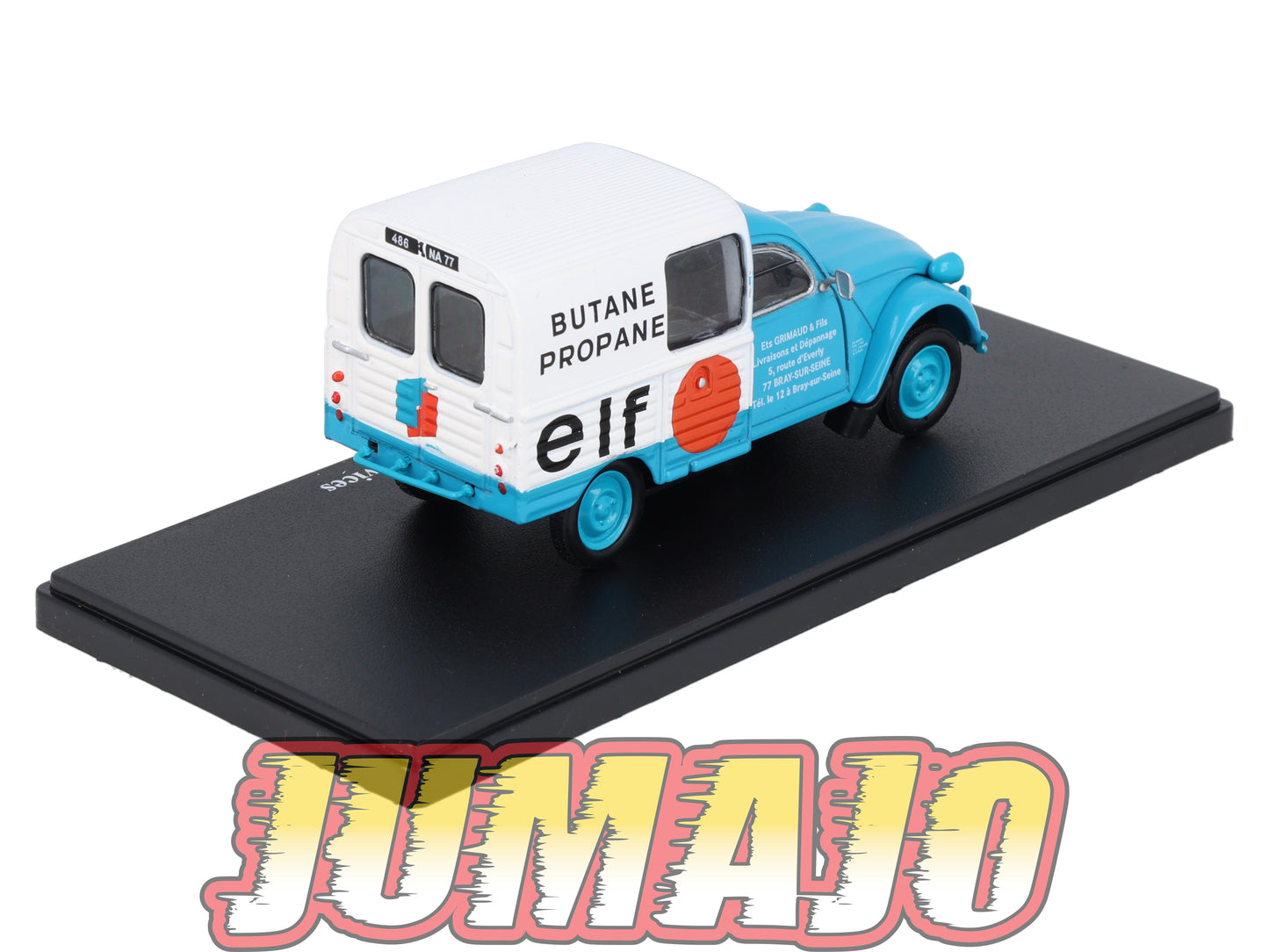 2CVAP65 Voiture 1/43 ELIGOR Auto plus : CITROEN 2CV AKS 400 Elf Services