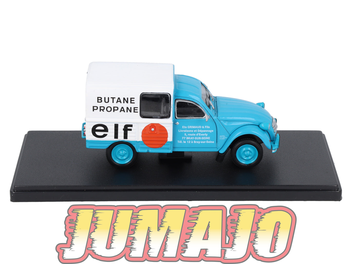 2CVAP65 Voiture 1/43 ELIGOR Auto plus : CITROEN 2CV AKS 400 Elf Services