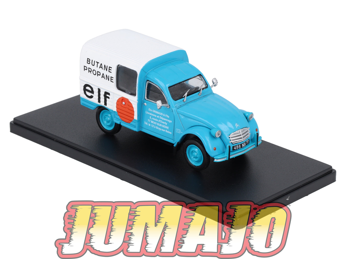 2CVAP65 Voiture 1/43 ELIGOR Auto plus : CITROEN 2CV AKS 400 Elf Services