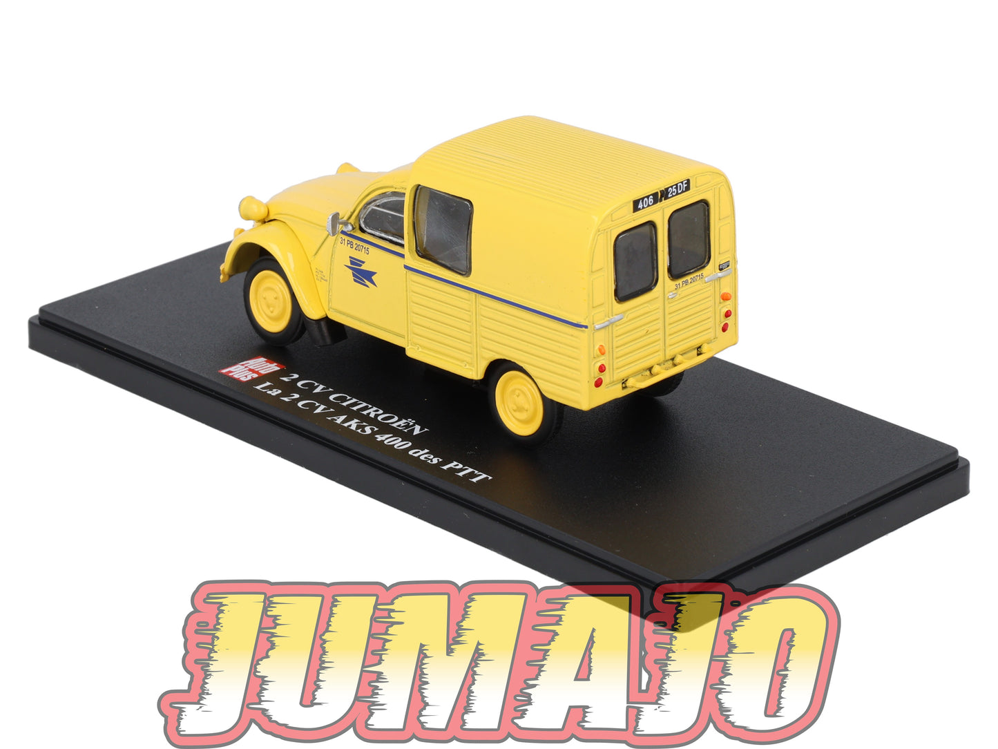 2CVAP66 Voiture 1/43 ELIGOR Auto plus : CITROEN 2CV AKS 400 La Poste