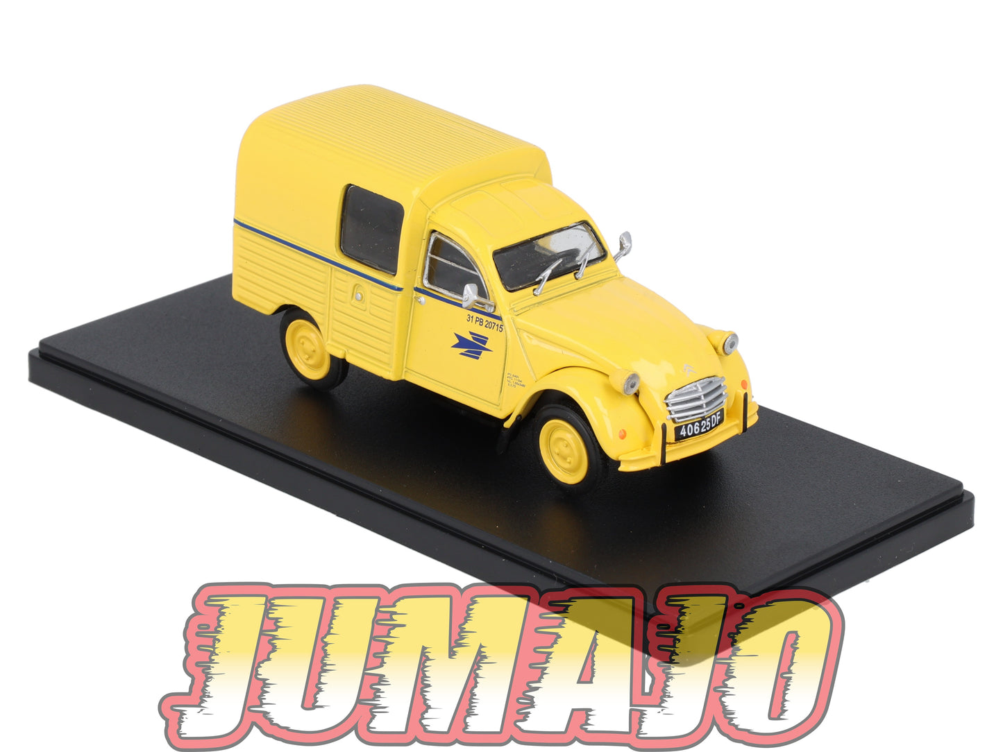 2CVAP66 Voiture 1/43 ELIGOR Auto plus : CITROEN 2CV AKS 400 La Poste