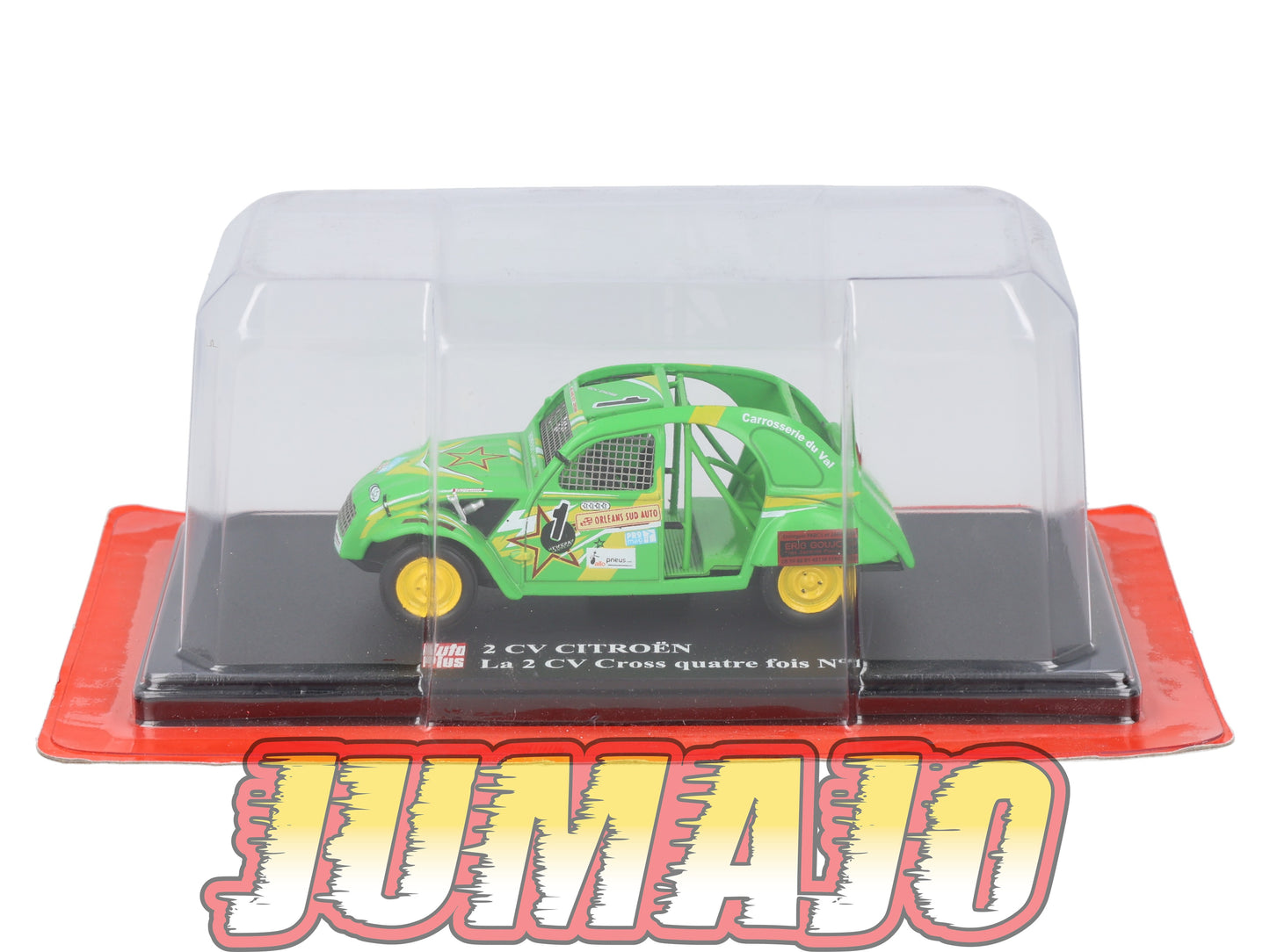 2CVAP67 Voiture 1/43 ELIGOR Auto plus : CITROEN 2CV Cross Quatre Fois N°1