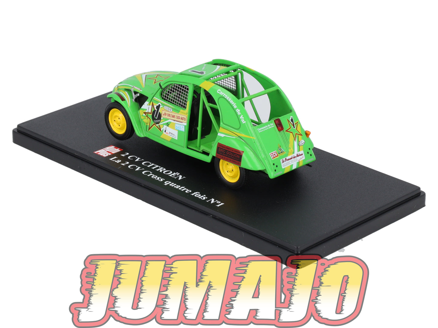 2CVAP67 Voiture 1/43 ELIGOR Auto plus : CITROEN 2CV Cross Quatre Fois N°1