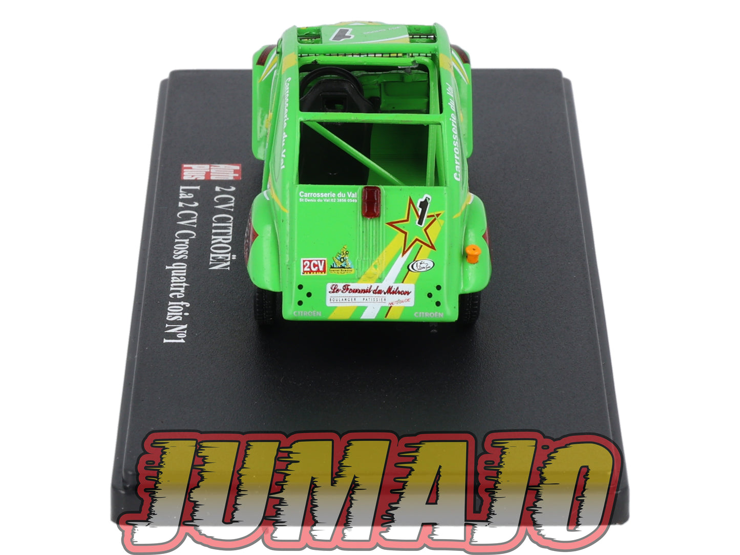 2CVAP67 Voiture 1/43 ELIGOR Auto plus : CITROEN 2CV Cross Quatre Fois N°1