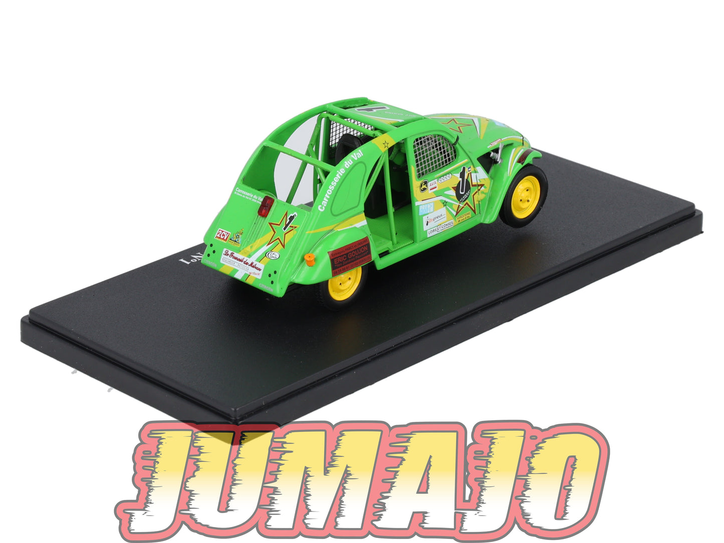 2CVAP67 Voiture 1/43 ELIGOR Auto plus : CITROEN 2CV Cross Quatre Fois N°1