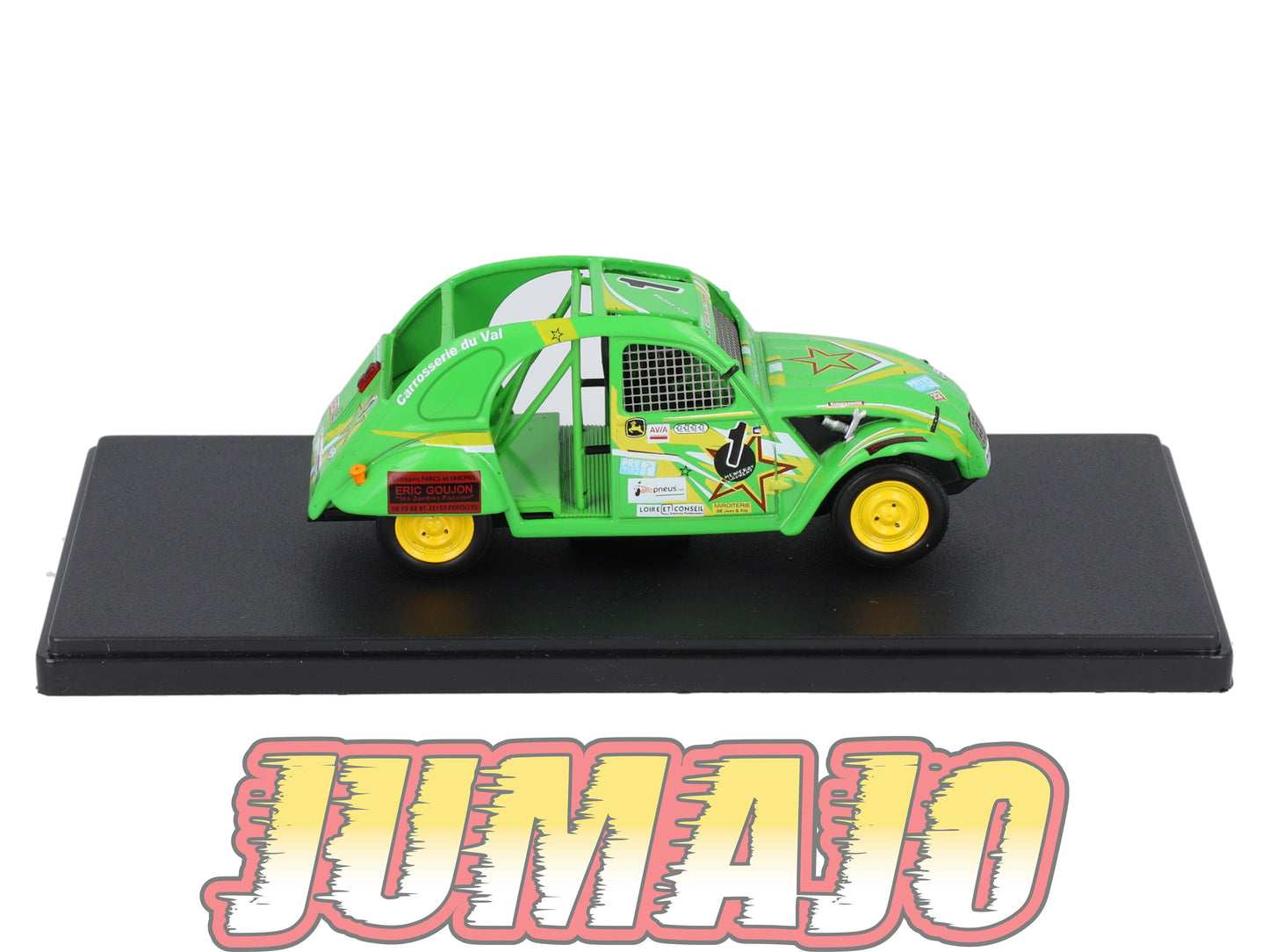 2CVAP67 Voiture 1/43 ELIGOR Auto plus : CITROEN 2CV Cross Quatre Fois N°1