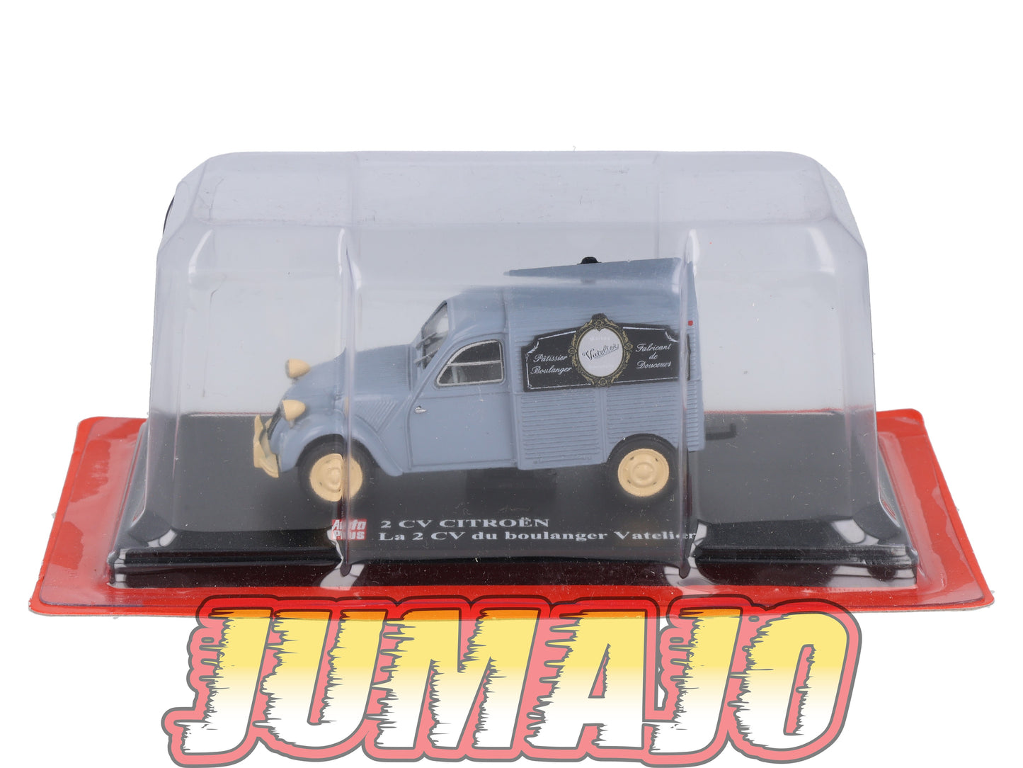 2CVAP74 Voiture 1/43 ELIGOR Auto plus : CITROEN 2CV Du Boulanger Vatelier