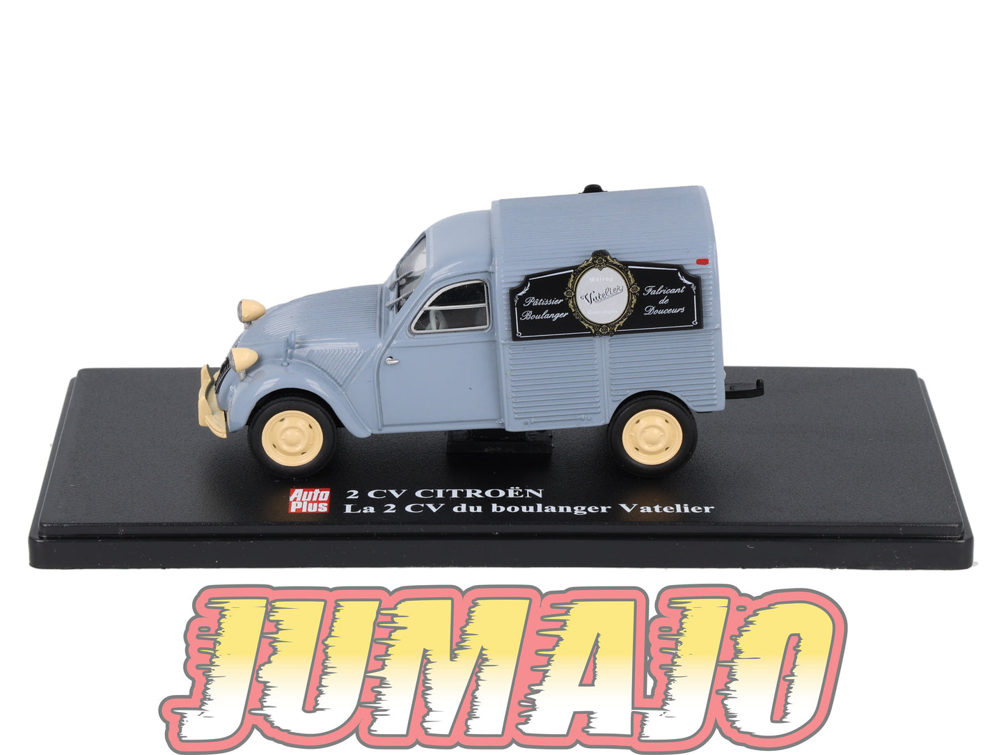 2CVAP74 Voiture 1/43 ELIGOR Auto plus : CITROEN 2CV Du Boulanger Vatelier