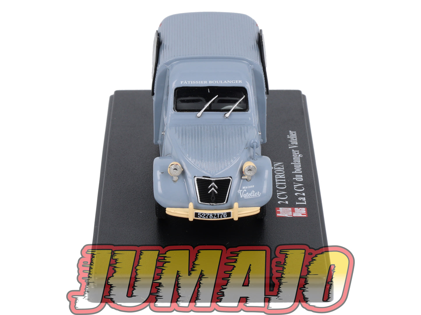 2CVAP74 Voiture 1/43 ELIGOR Auto plus : CITROEN 2CV Du Boulanger Vatelier