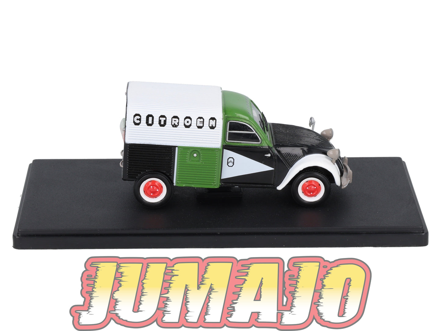 2CVAP80 Voiture 1/43 ELIGOR Auto plus : CITROEN 2CV La 2CV Multicolore D'Amsterdam
