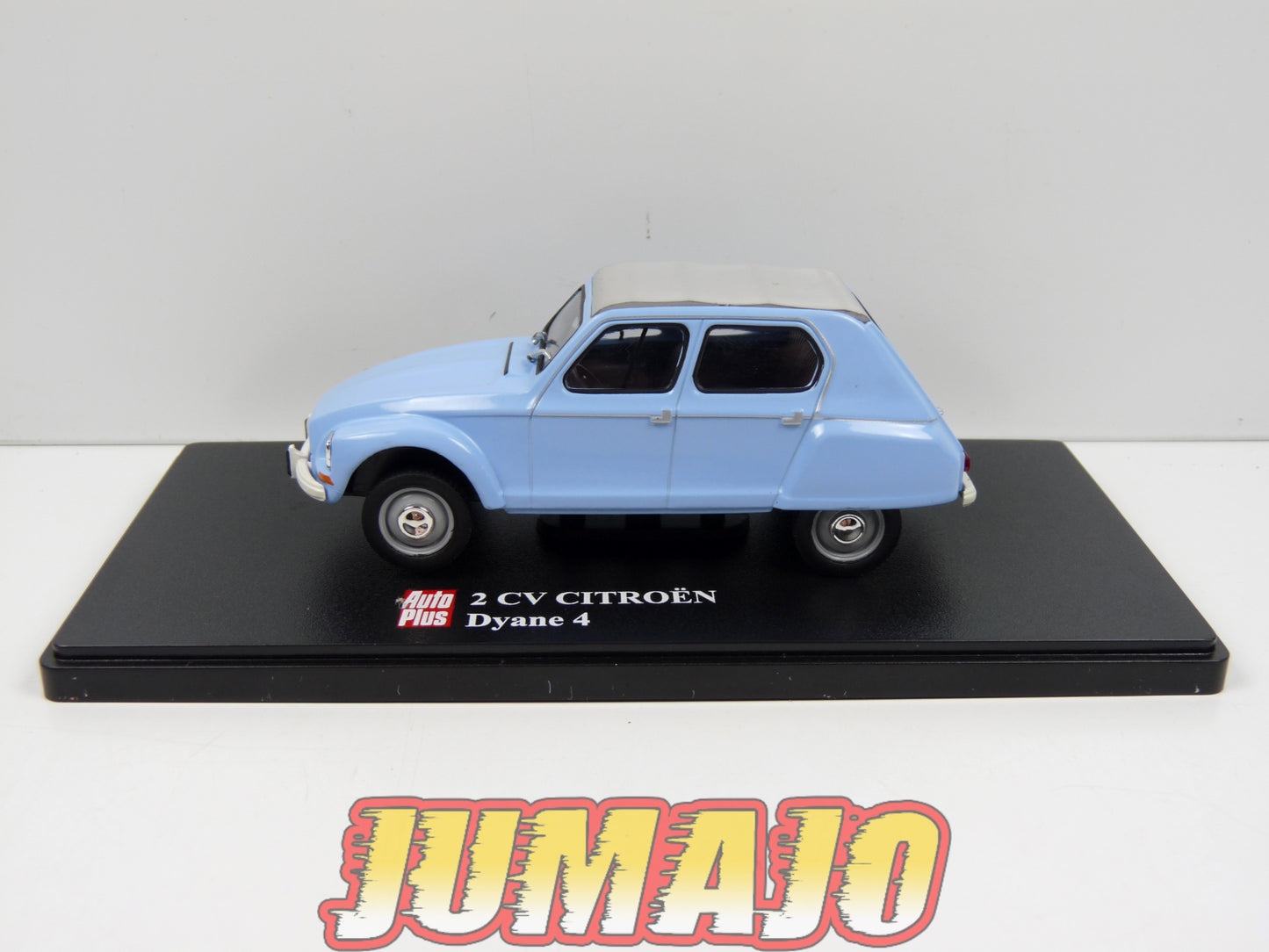 2CVAP84 voiture 1/43 ELIGOR Auto plus : CITROEN 2CV n°84 Dyane 4