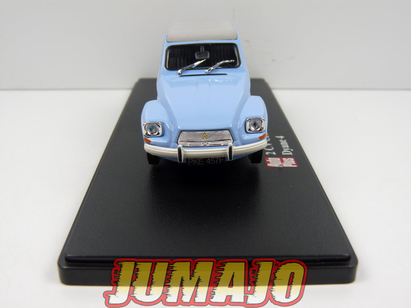 2CVAP84 voiture 1/43 ELIGOR Auto plus : CITROEN 2CV n°84 Dyane 4