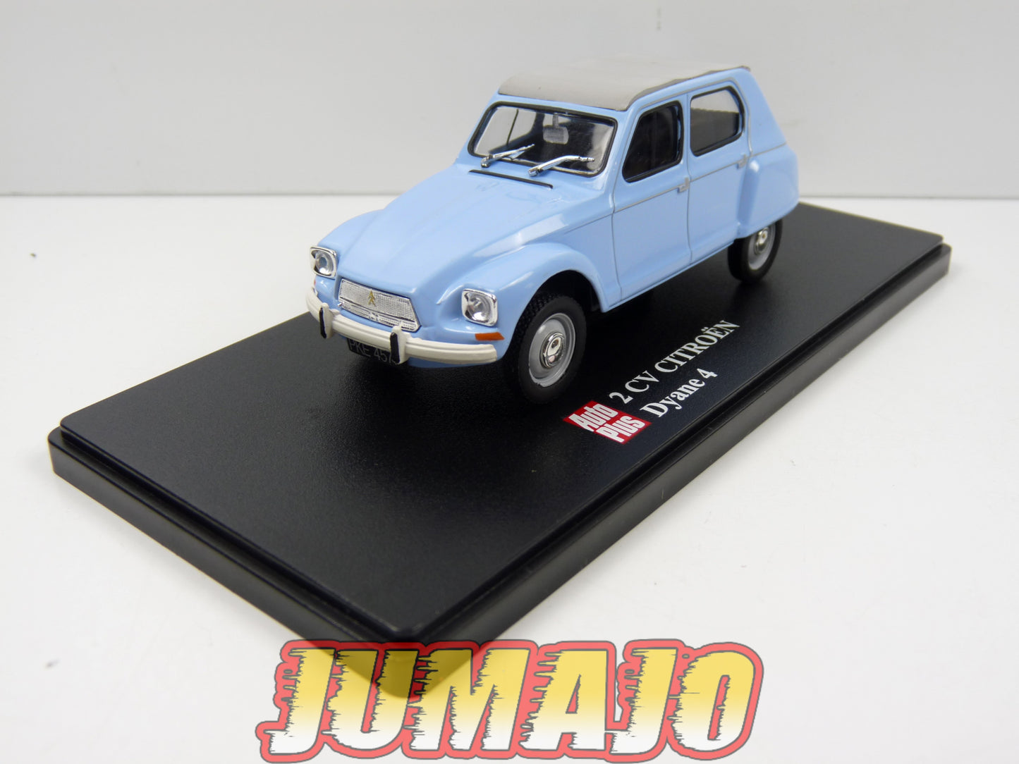 2CVAP84 voiture 1/43 ELIGOR Auto plus : CITROEN 2CV n°84 Dyane 4